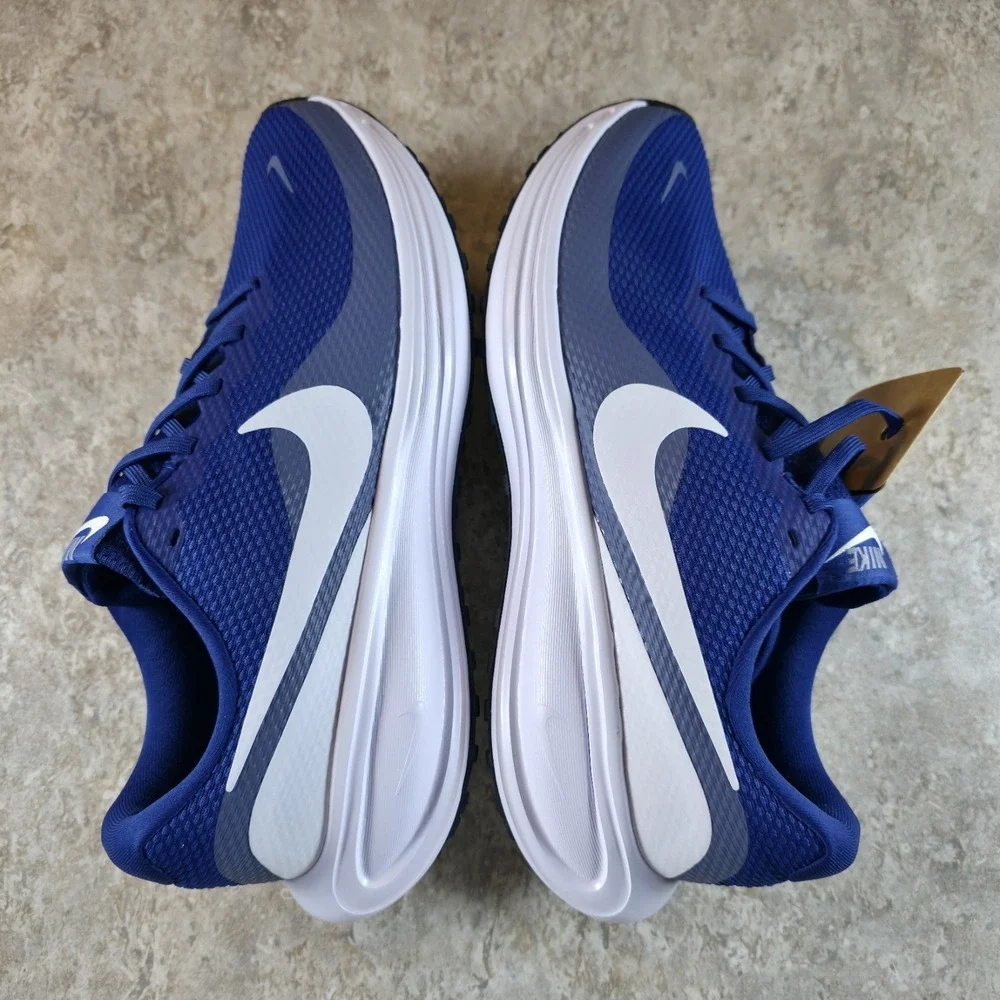 Nike Revolution 8 Mens Size 9.5 Blue White Running Shoes Sneakers HJ9198-401 New